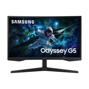 Samsung Odyssey G55C 27" QHD 165Hz 1ms Curved Gaming Monitor | Immersive 1000R Display